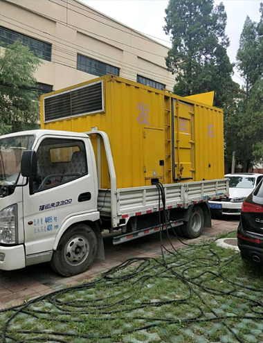 渭城发电车出租-柴油发电机组排烟系统设计要求及其考虑因素