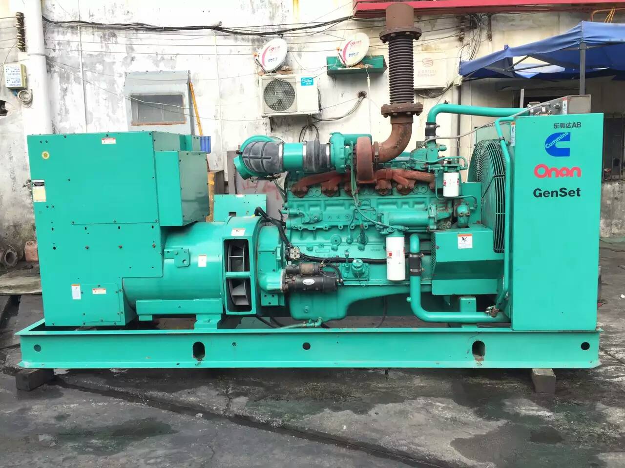 渭城租赁发电机-柴油发电机不正常冒烟的原因